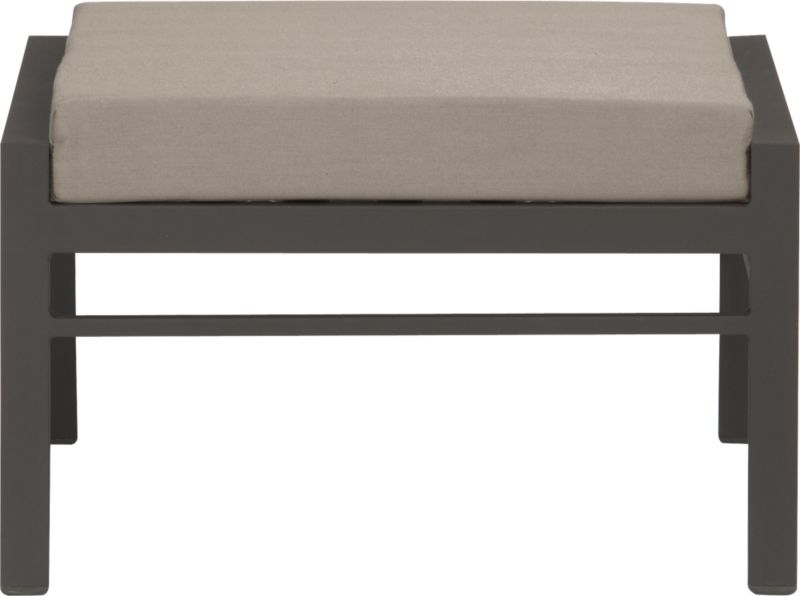 Valencia Ottoman with Sunbrella® Stone Cushion