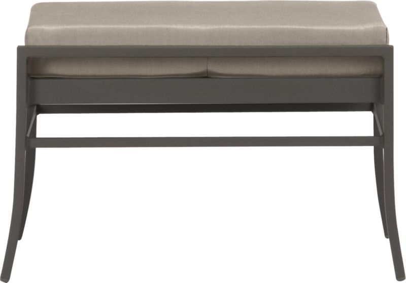 Valencia Ottoman with Sunbrella® Stone Cushion