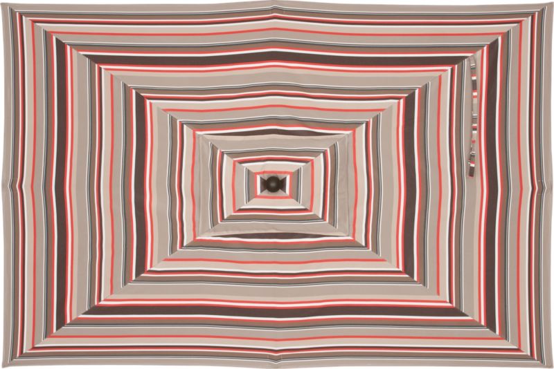 Rectangular Sunbrella® Valencia Stripe Umbrella Cover