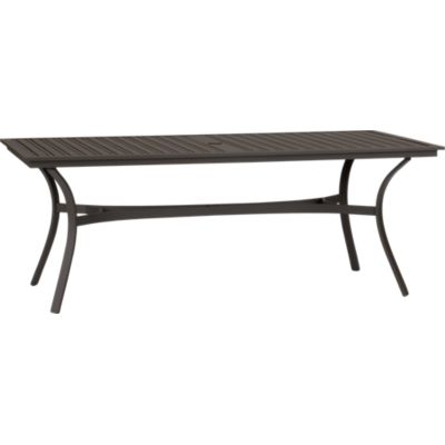 Small Metal Patio Table on Valencia Small Rectangular Dining Table  849 00