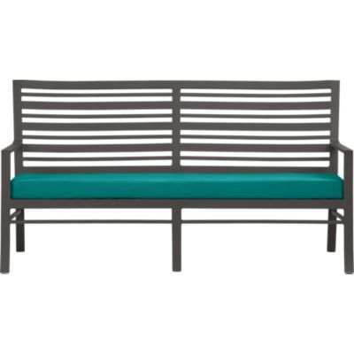 Valencia Sofa with Sunbrella® Harbor Blue Cushion