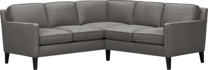 Vaughn 2-Piece Sectional (Right Arm Loveseat/Left Arm Corner Sofa)