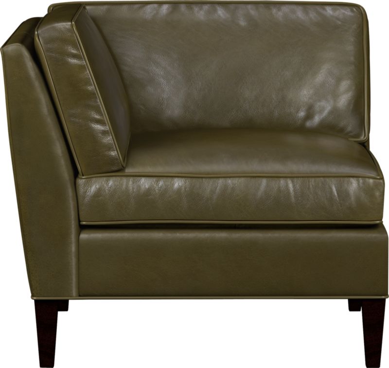 Vaughn Leather Sectional Corner