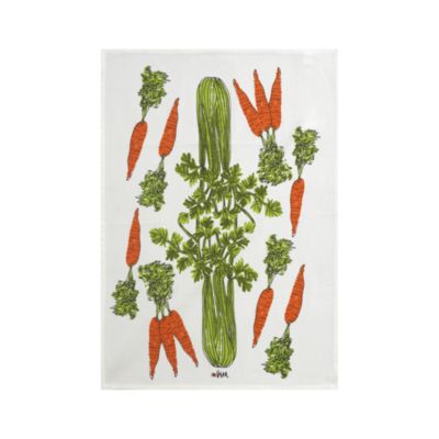Vera Neumann Veg Dishtowel