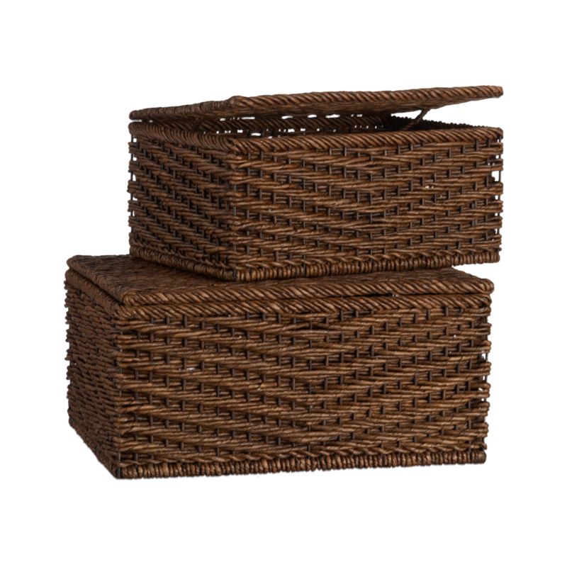 Ventana Lidded Baskets