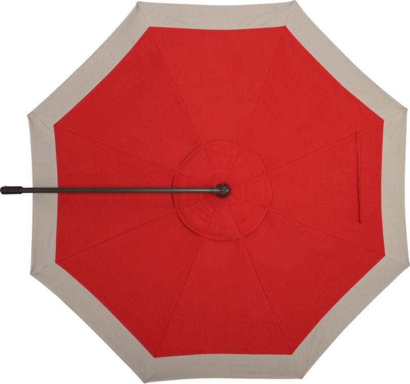 10' Round Sunbrella® Caliente Banded Free-Arm Umbrella Cover