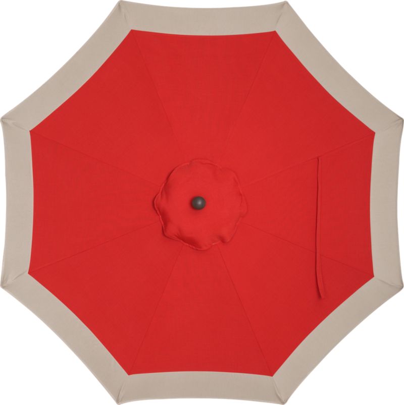 9' Round Sunbrella® Caliente Banded Umbrella Cover
