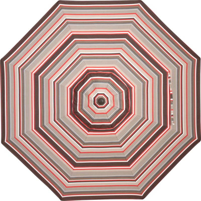9' Round Sunbrella® Valencia Stripe Umbrella Cover