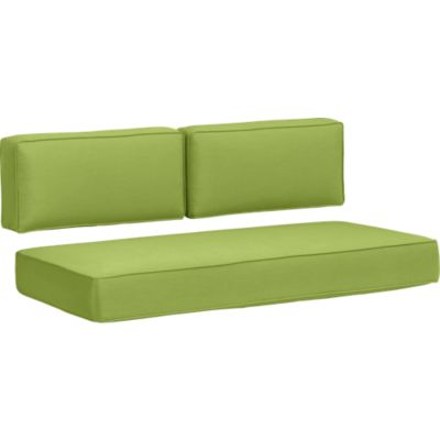 Sunbrella Kiwi Modular Loveseat Cushions