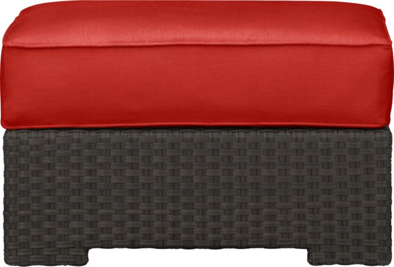 Ventura Ottoman with Sunbrella® Caliente Cushion