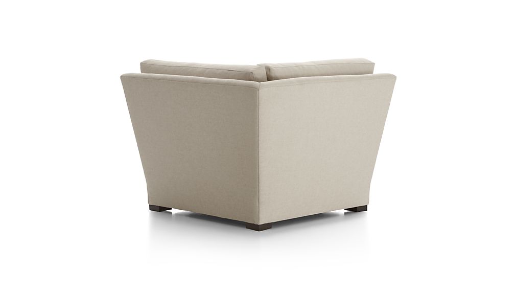 Verano Corner Chair Aurora Canvas Crate and Barrel