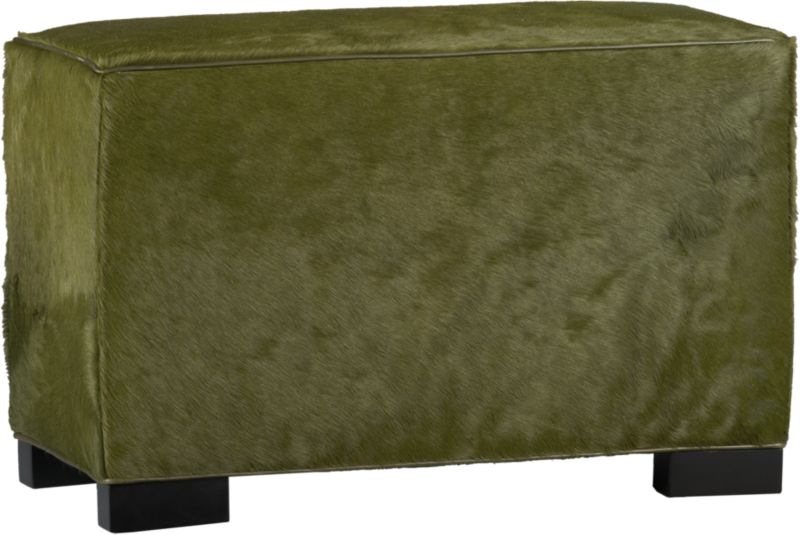 Crate and Barrel - Verde Ottoman shopping in Crate and Barrel Living Room Furniture from crateandbarrel.com