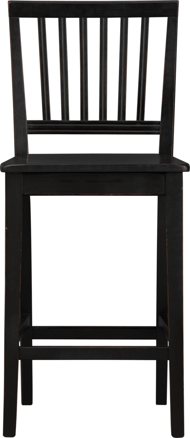 Black Counter Stool. 24"H seat;