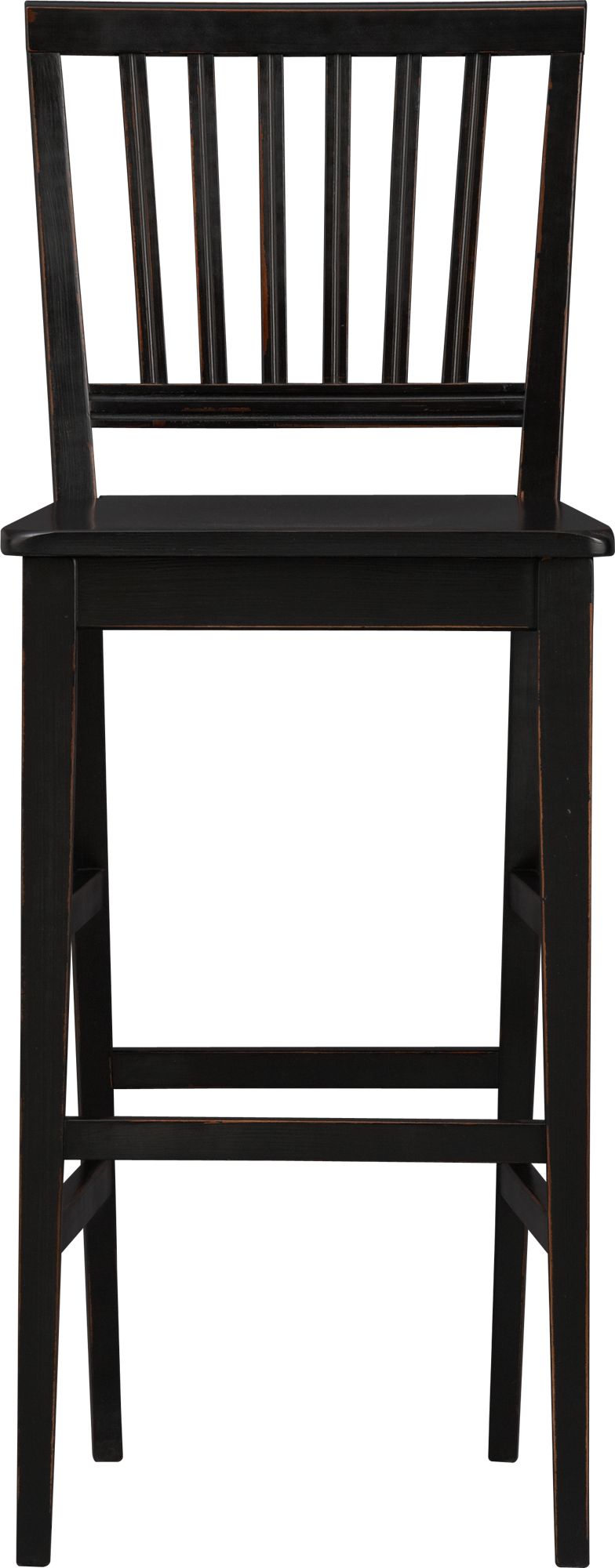 Black Barstool. 30"H seat;