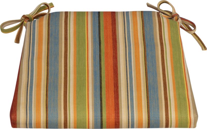 Village Stripe Chair Cushion