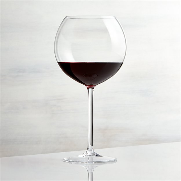 Vineyard 26 Oz Burgundy Wine Glass Crate And Barrel 1444