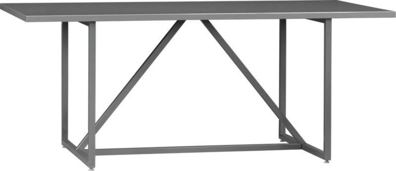 Walker II Slate 71" Dining Table