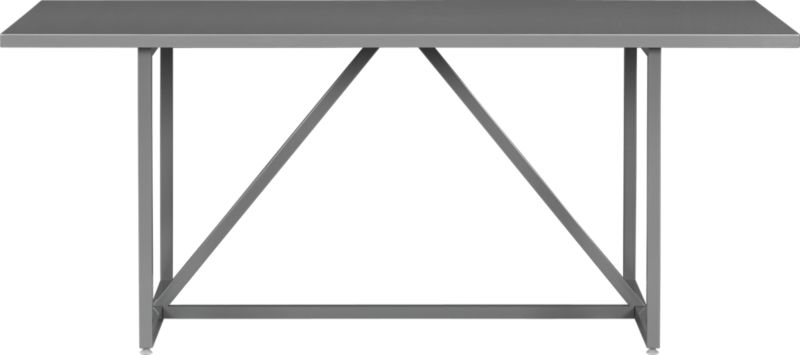 Walker II Slate 71" Dining Table