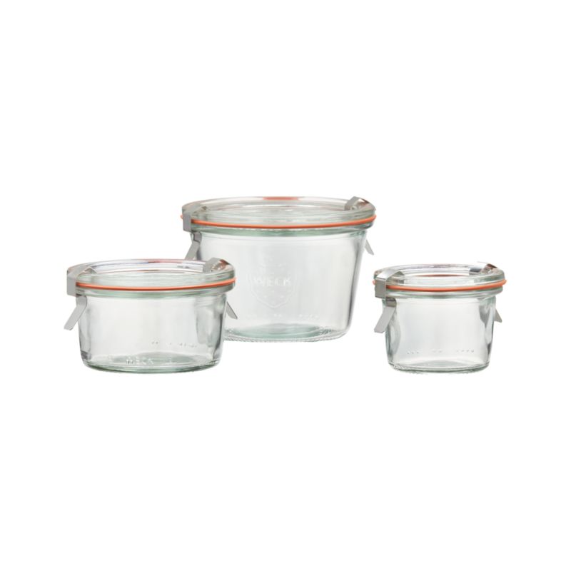 Weck Low Canning Jars - Weck 10 oz