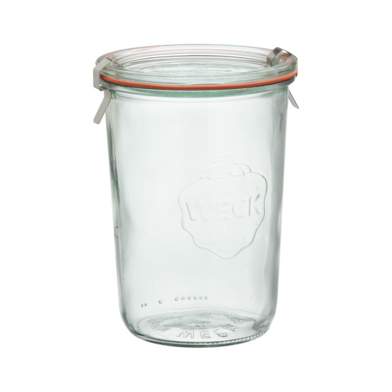 Weck 26 oz. Canning Jar. 26 oz.; 4.5"dia.x6"H