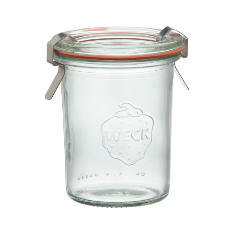 Weck 4.5 oz. Canning Jar. 4.5 oz.; 3"dia.x3.5"H