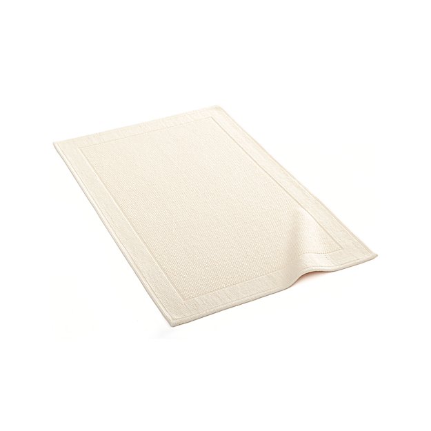 Westport Cream Bath Rug Crate and Barrel