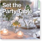 To Set the Party Table