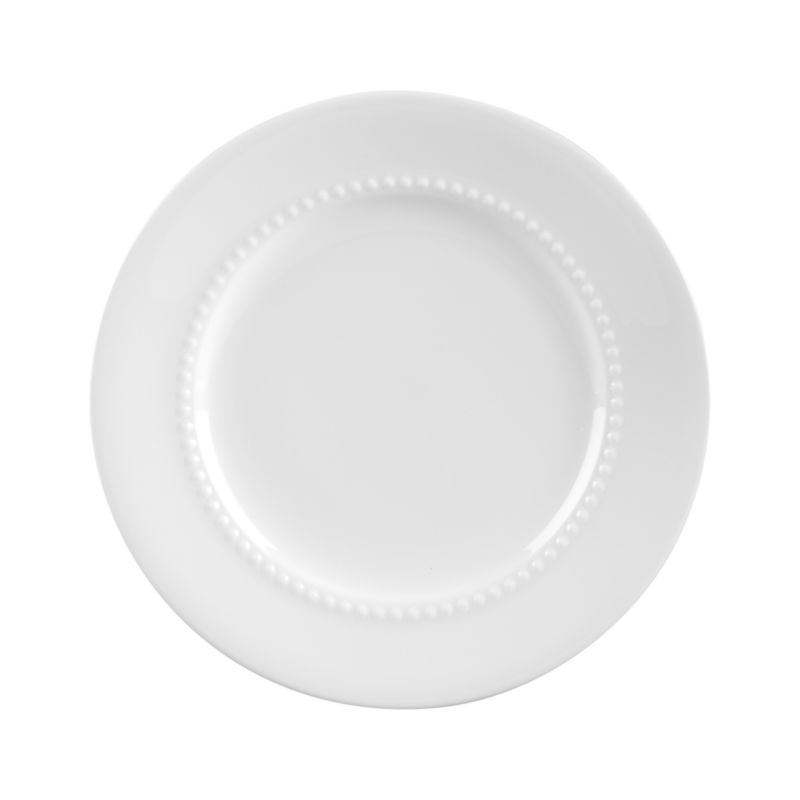 White Pearl Bread and Butter Plate