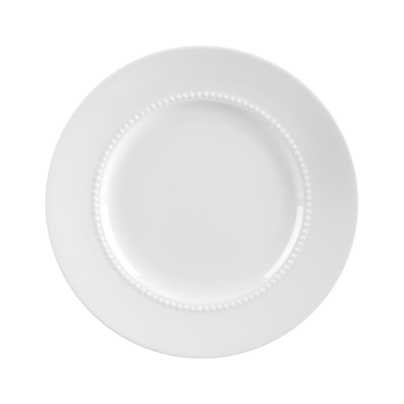 White Pearl Salad Plate