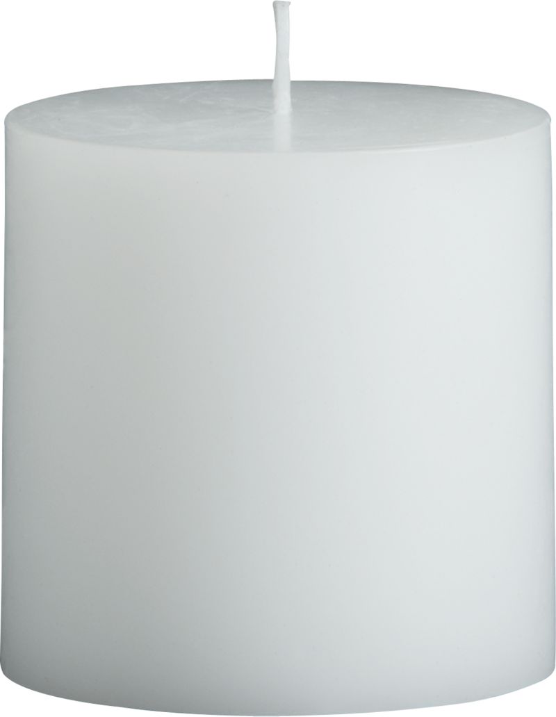 Pillar Candle 3x3 White