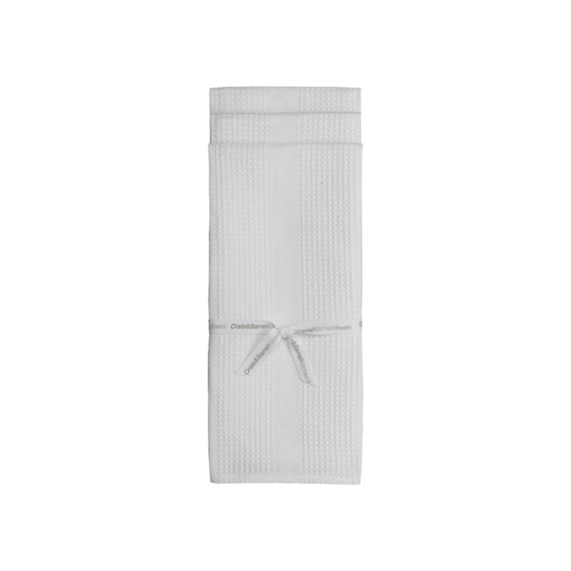 WhiteWaffleDishtowelsS3LLS7