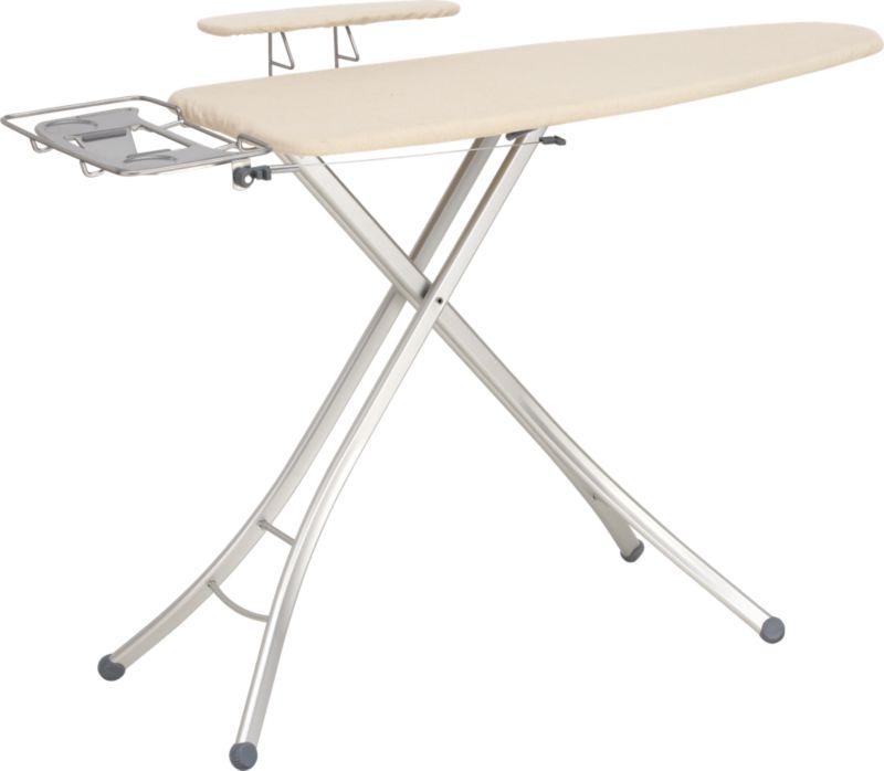 Wide Top Fibertech Ironing Board with Sleeve Board