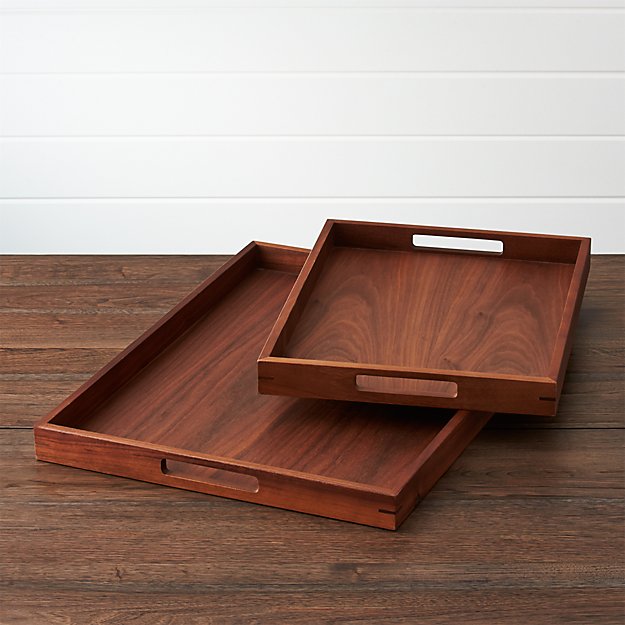 Willoughby Trays | Crate and Barrel