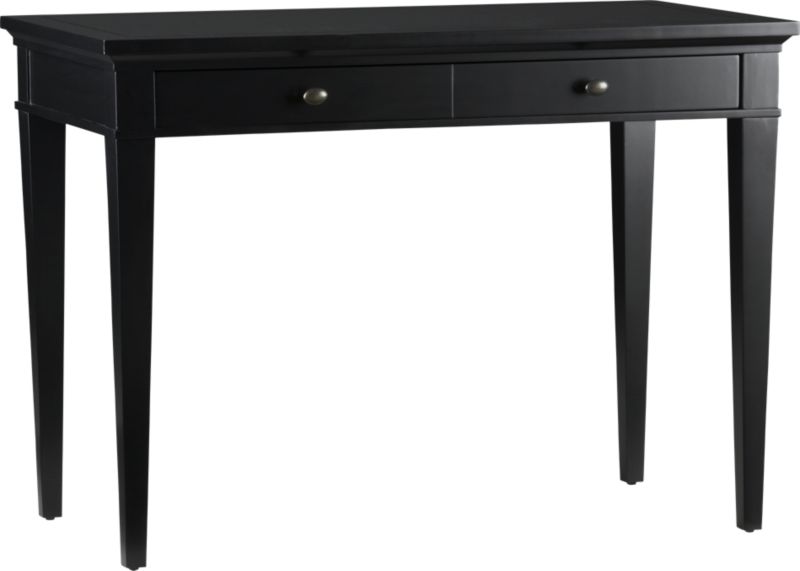 Crate and Barrel - Windham Writing Desk shopping in Crate and Barrel Entryway Storage from crateandbarrel.com