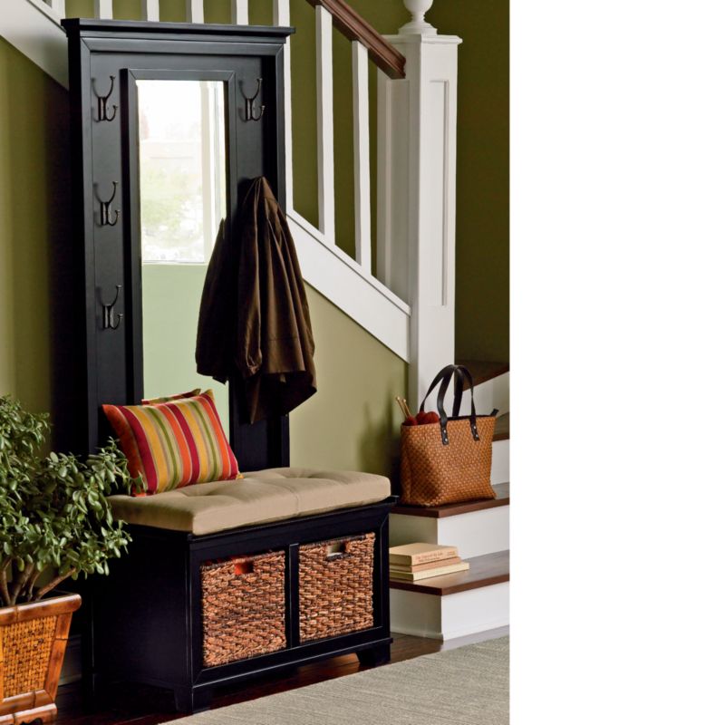 Windham Bench/Mirrored Panel