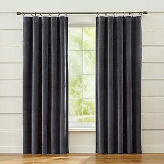 Windsor Dark Grey Curtains