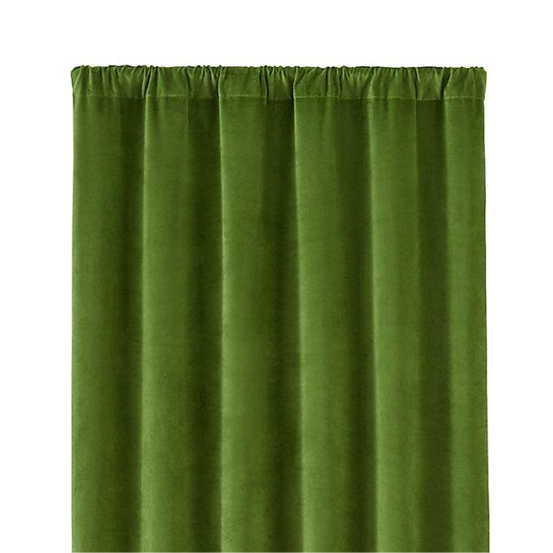 Windsor Green 48"x84" Curtain Panel Crate and Barrel