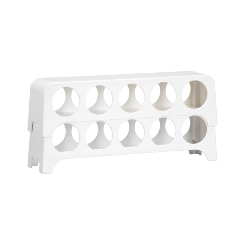 Winestak White Set of Two