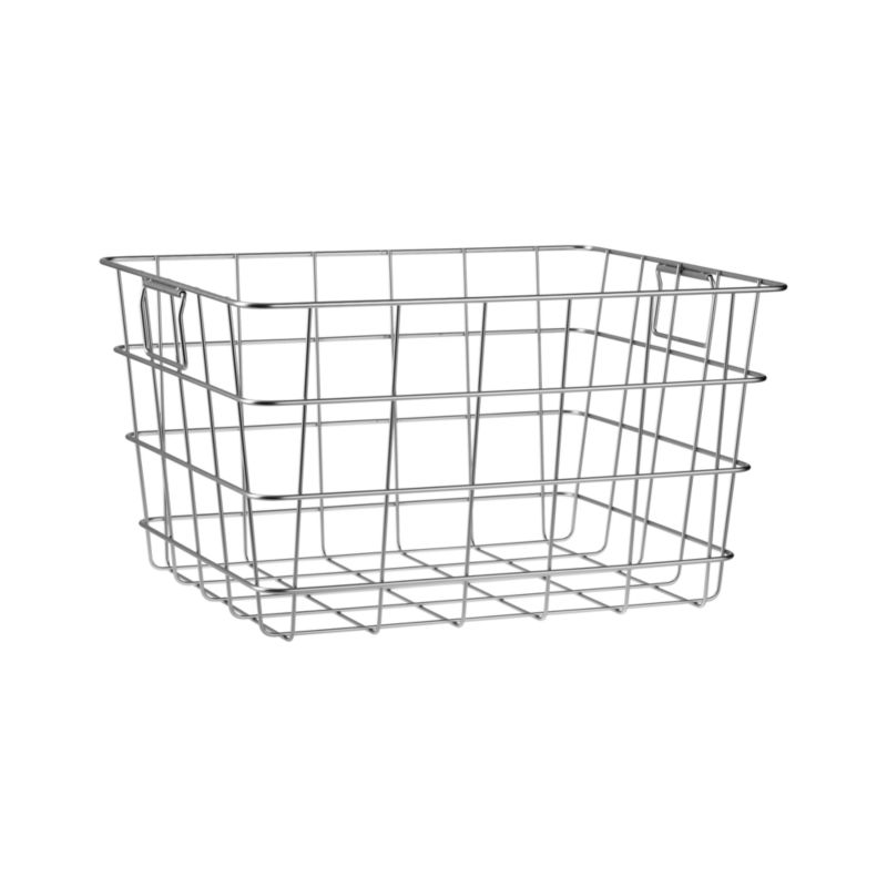 Extra Large Wire Basket. 21"Wx16.5"Dx12"H