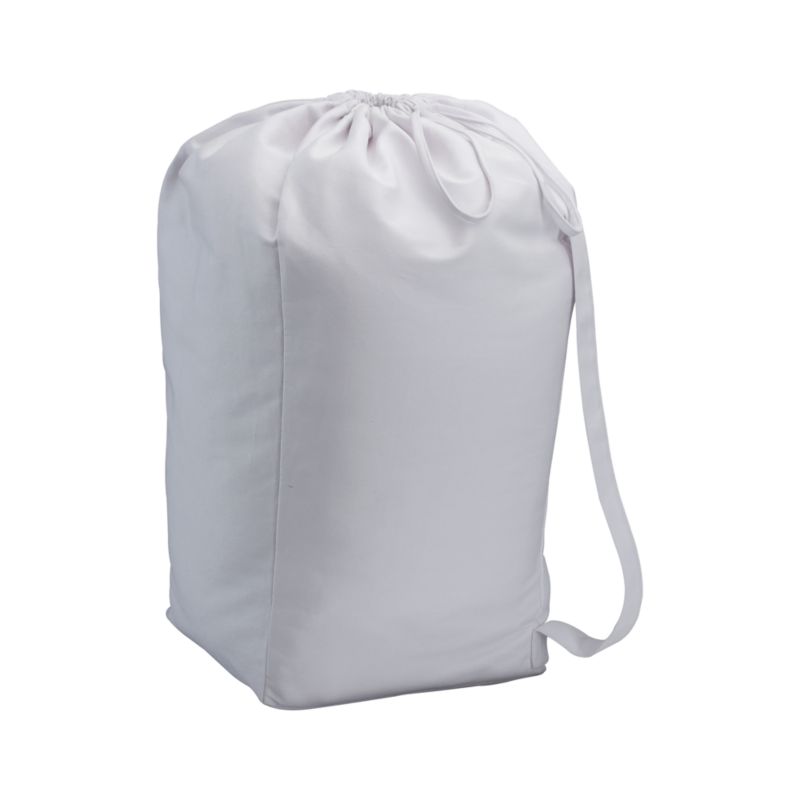 White Wire Hamper Liner. 15.5"dia.x27.75"H