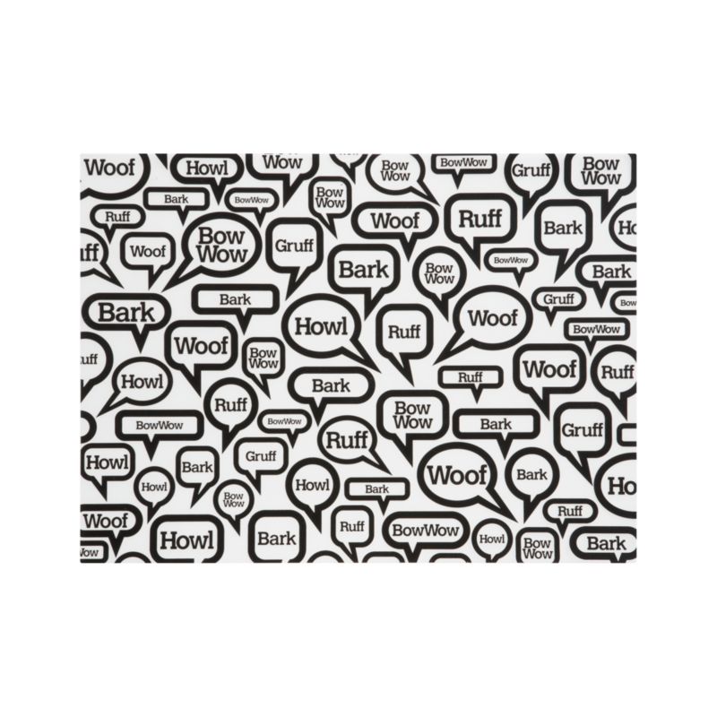 "Woof" Dog Mat