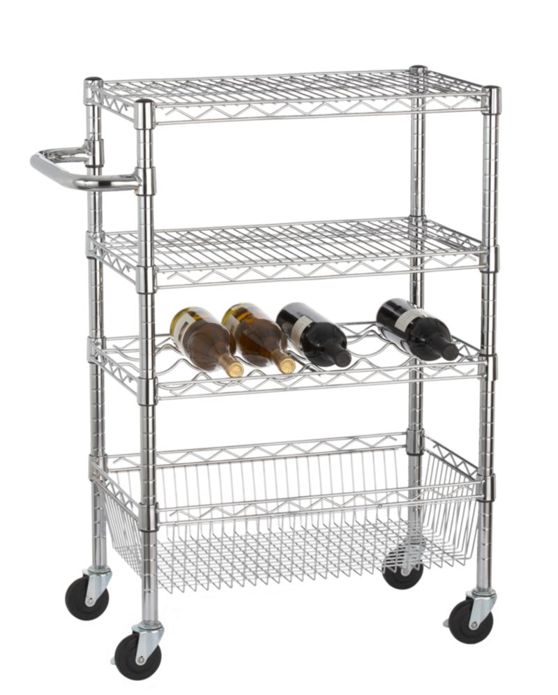 Work Utility Cart with Handle