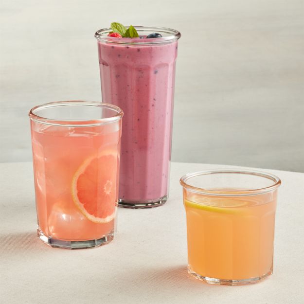 Large Working Glasses 21 oz., Set of 12 + Reviews Crate and Barrel