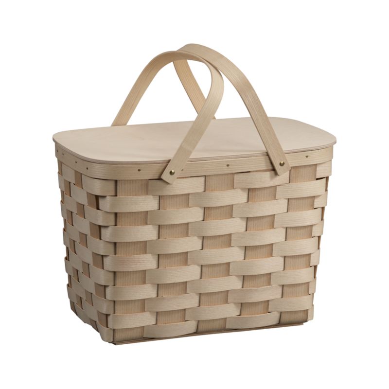Woven Picnic Basket
