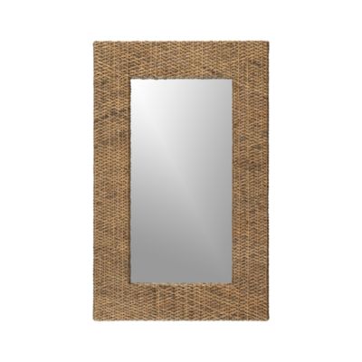Woven Rattan Wall Mirror