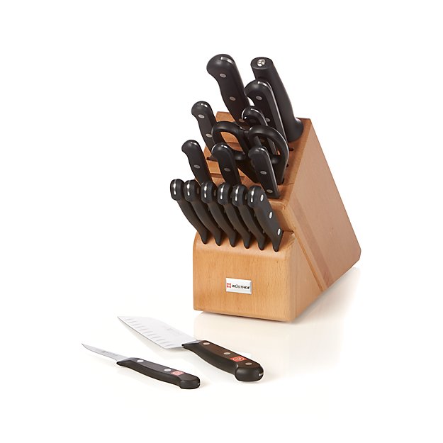 Wüsthof ® Gourmet 18Piece Knife Block Set Crate and Barrel