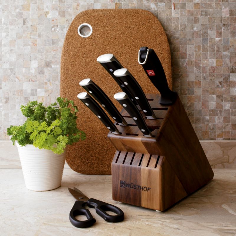 Wusthof (r) Ikon 8-Piece Knife Block Set