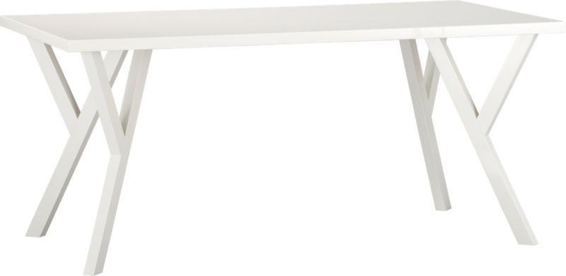 Ypsilon 66" Rectangular Dining Table.