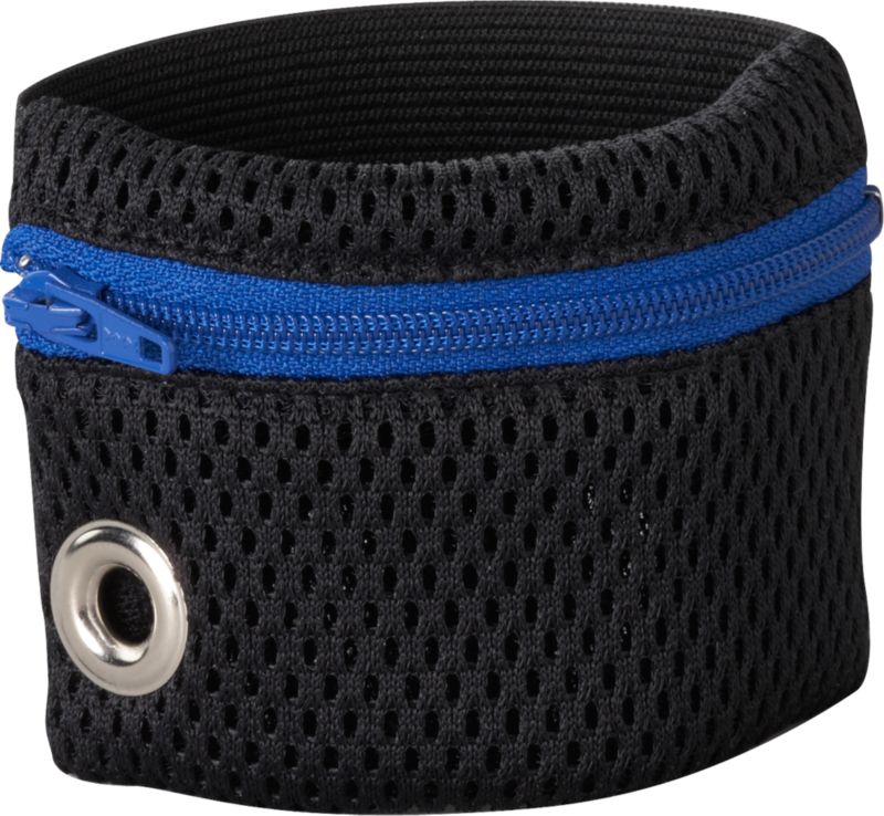 Blue Zip Wristband