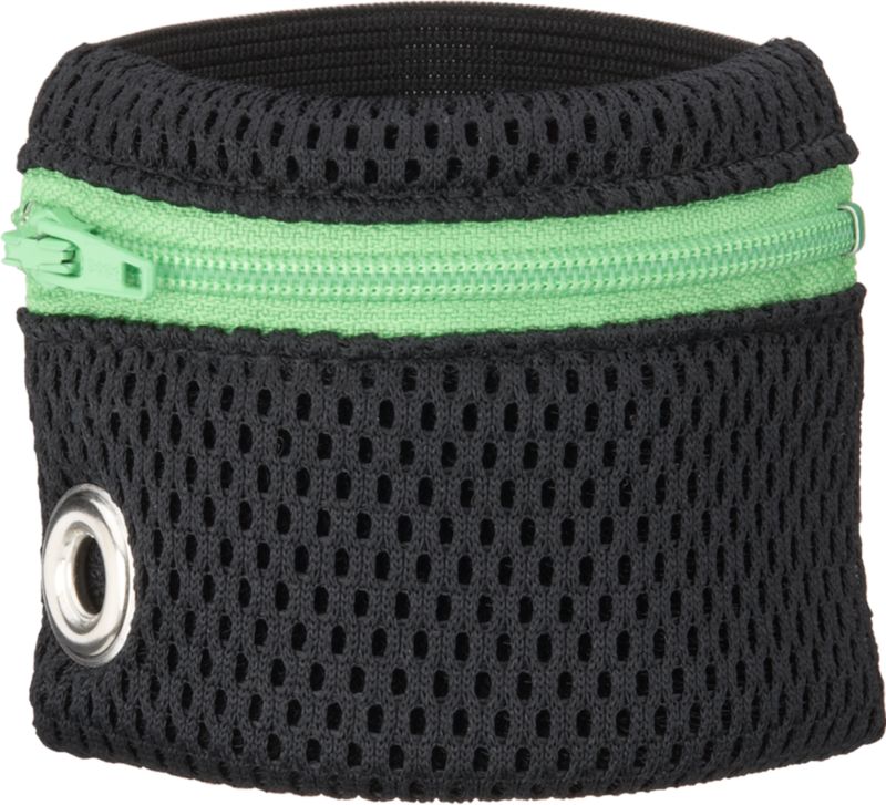 Green Zip Wristband